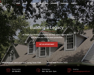Eagle Eye Roofing main page