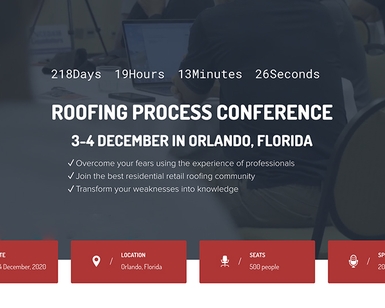 Roofing process conference main page