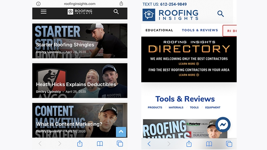 Roofing insights Directory mobile version
