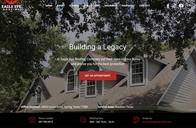 Corporate Website - Eagle Eye Roofing